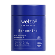 Welzo Ultra Purity Berberine with inulin metabolic support capsules
