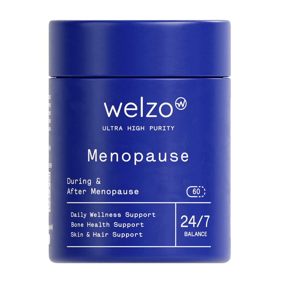 Welzo Ultra Purity menopause support daily multivitamin capsules