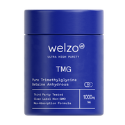 Welzo Ultra Purity TMG trimethylglycine methylation capsules