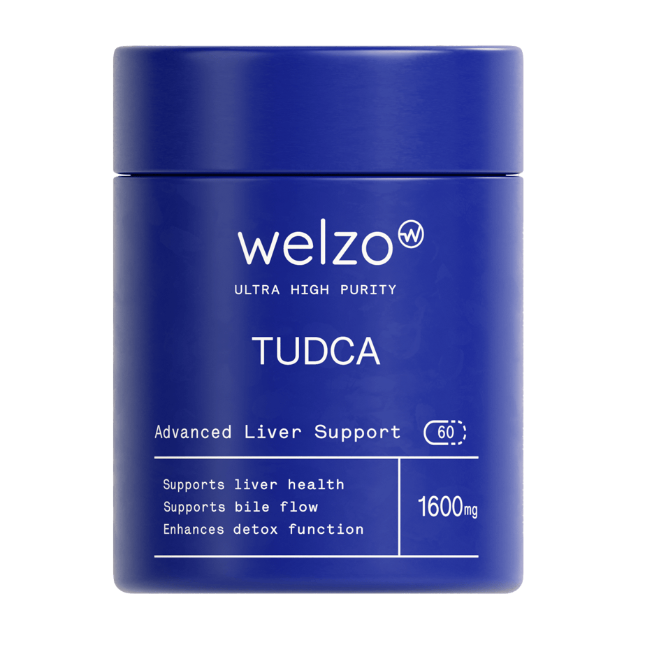 Welzo Ultra Purity TUDCA liver health support capsules