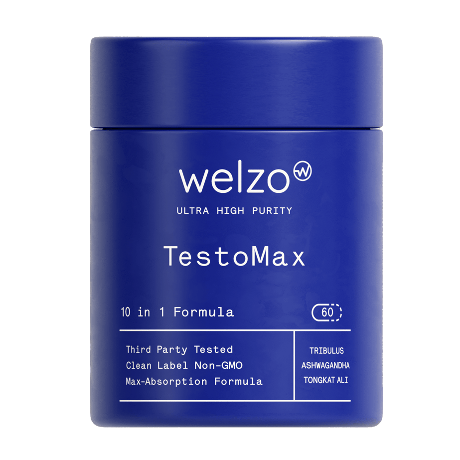 Welzo Ultra Purity TestoMax men's vitality support capsules