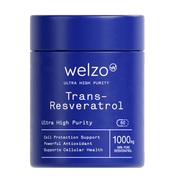Welzo Ultra Purity Trans-Resveratrol 1000mg 98% capsules