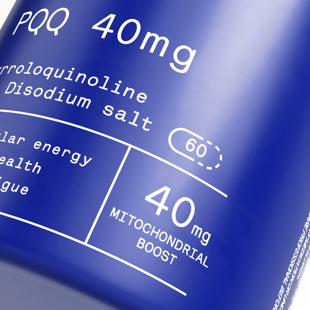 Welzo Ultra Purity PQQ 40mg mitochondrial energy capsules – view 10