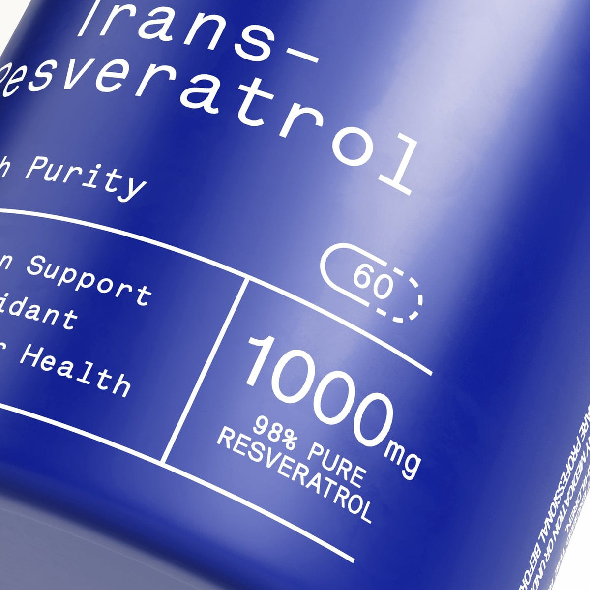 Welzo Ultra Purity Trans-Resveratrol 1000mg 98% capsules – view 8
