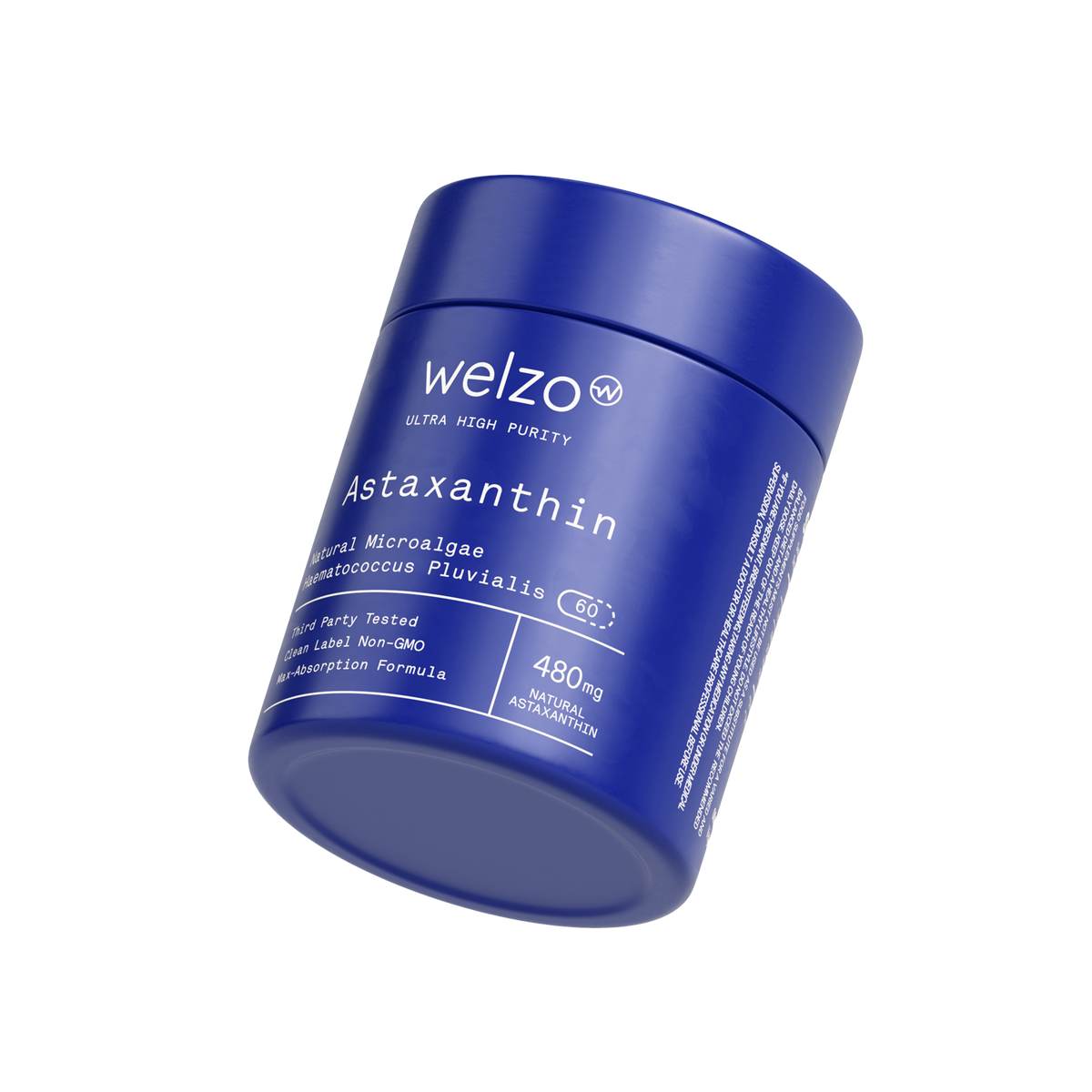 Welzo Ultra Purity astaxanthin plus lycopene dual-antioxidant capsules – view 5