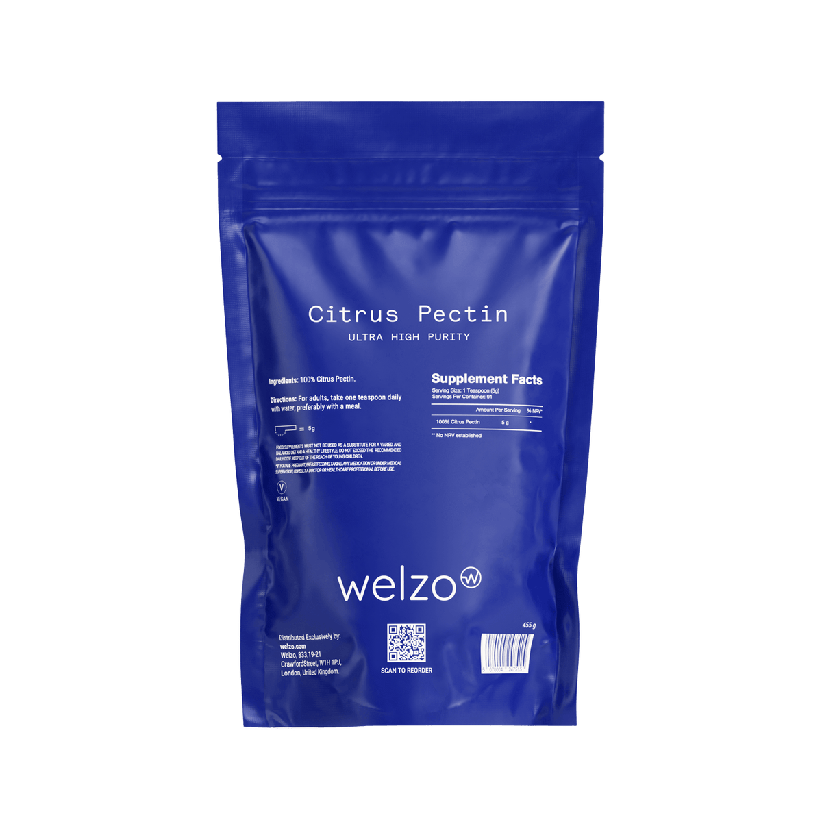 Welzo Ultra Purity Everyday Wellness bundle resveratrol citrus pectin collagen – view 8