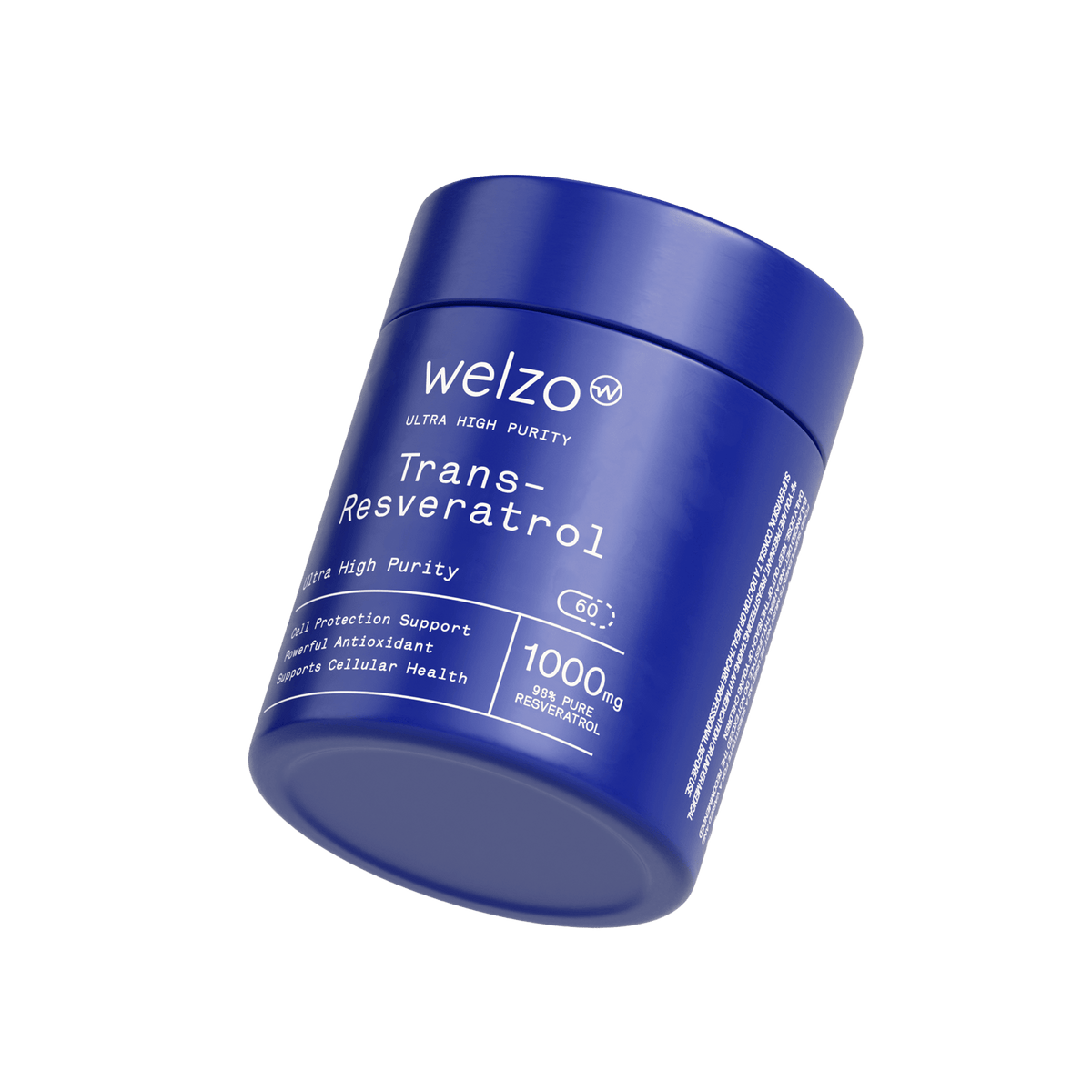 Welzo Ultra Purity Trans-Resveratrol 1000mg 98% capsules – view 9