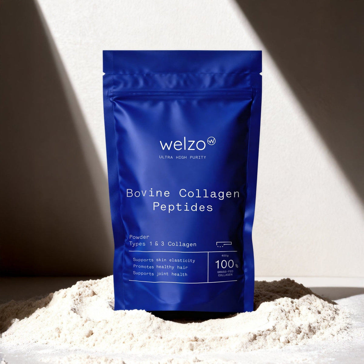 Welzo Ultra Purity bovine collagen peptides powder for skin and joints – view 11