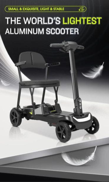 Welzo FreeFold X Lightweight 16KG Foldable Mobility Scooter – Portable Electric Scooter, Lithium Battery, 30km Range - 19
