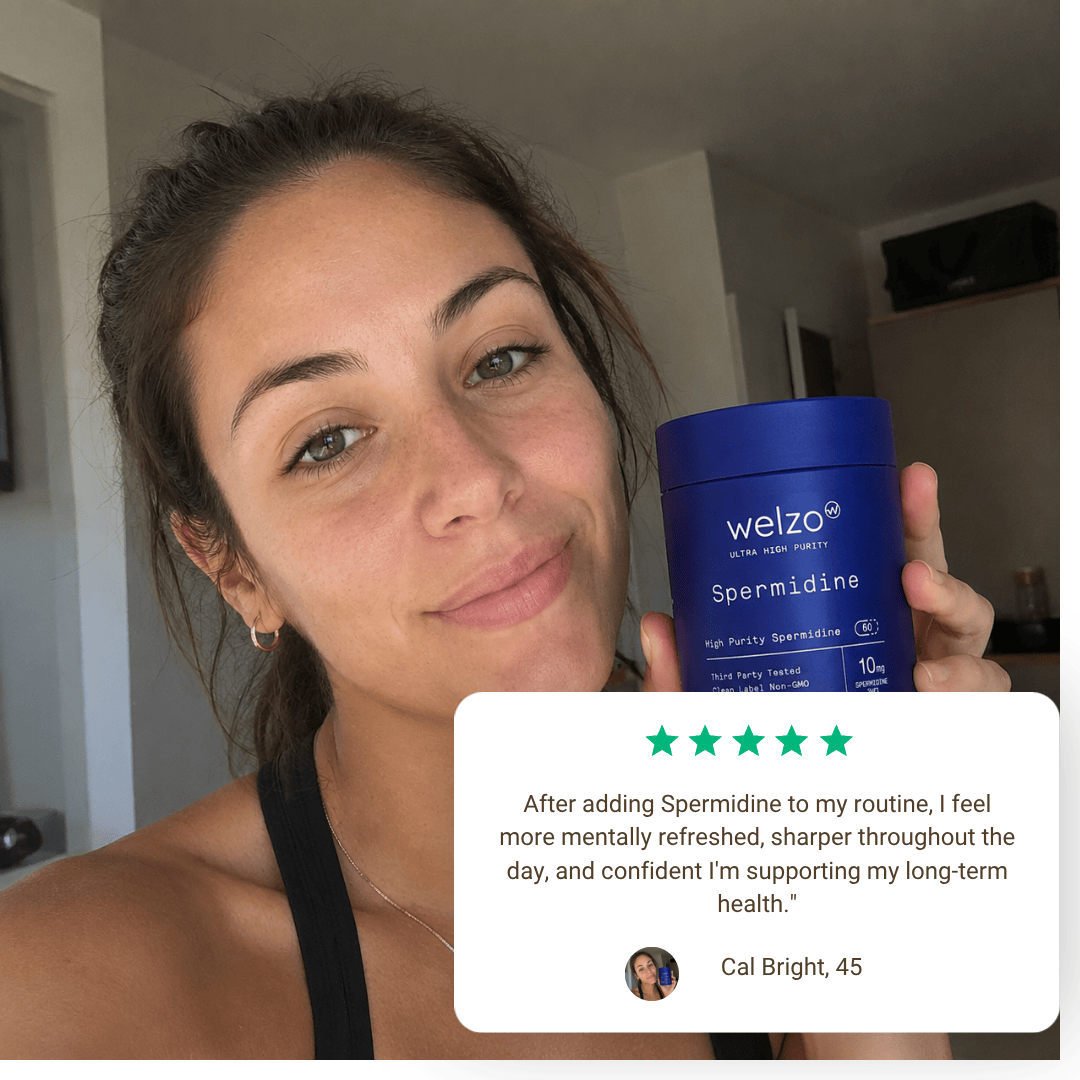 Welzo Ultra Purity Spermidine cellular renewal capsules – view 7