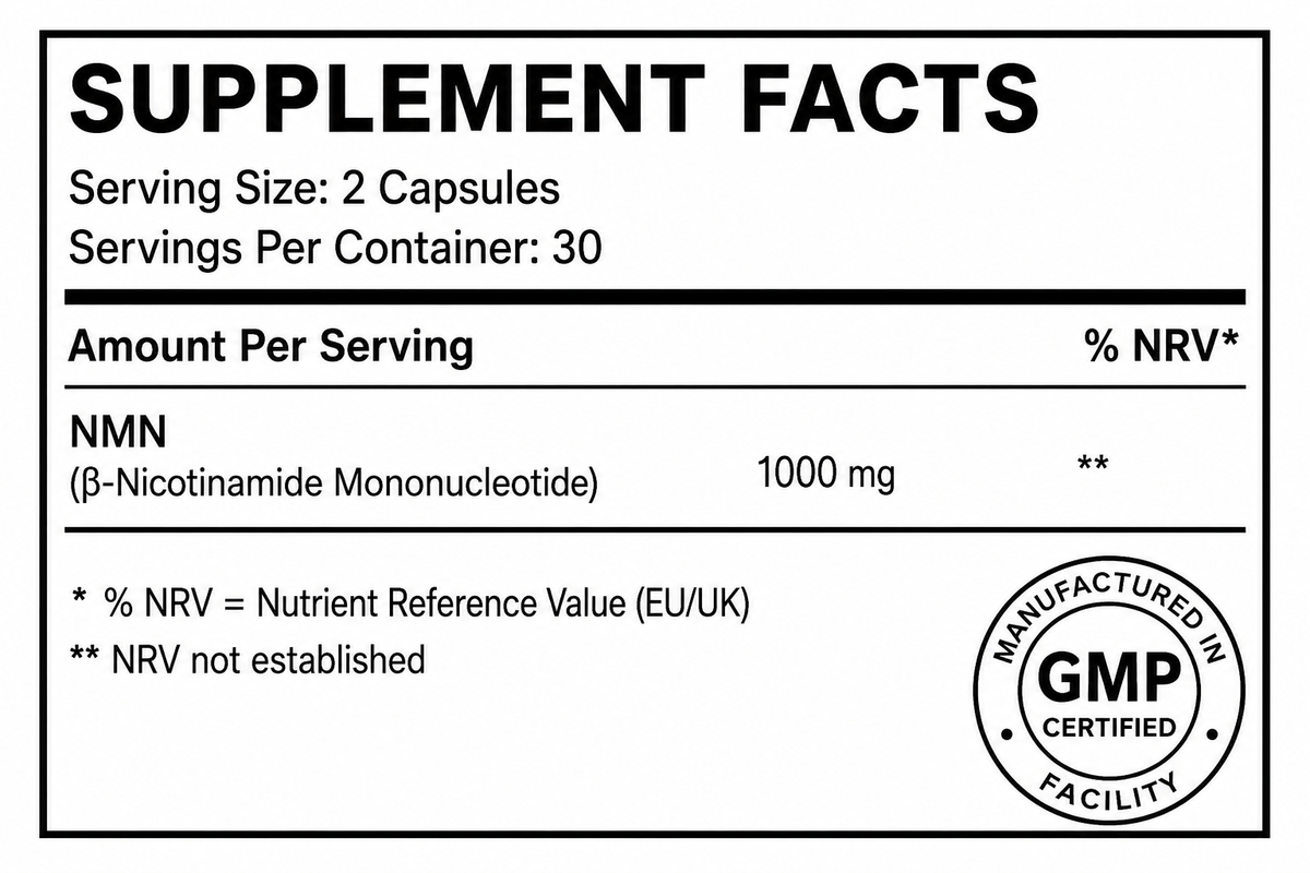 Welzo Ultra Purity Longevity Protocol Stack NMN resveratrol TMG – view 15