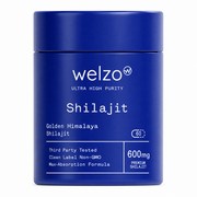 Welzo Ultra Purity shilajit ashwagandha rhodiola ginseng adaptogen capsules