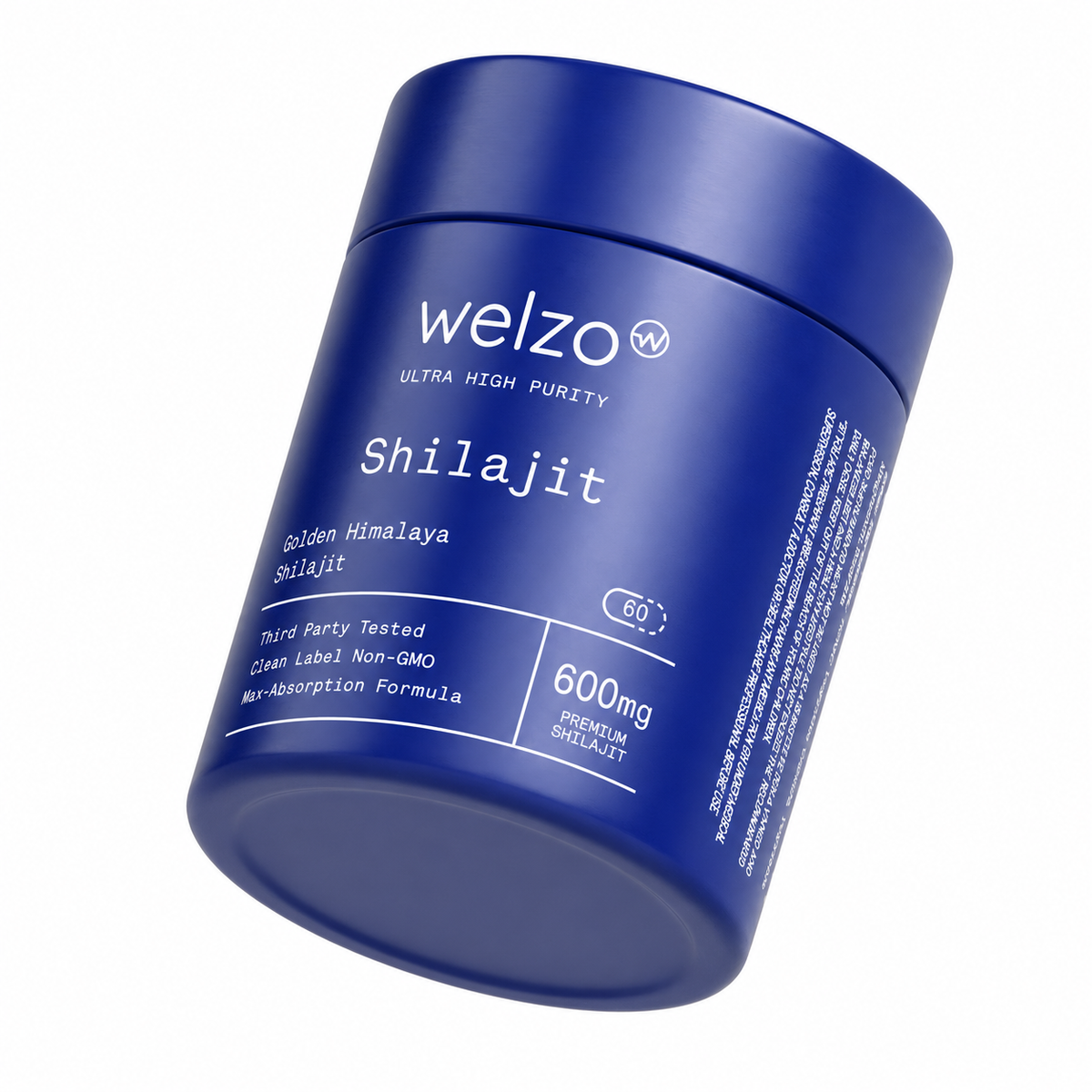 Welzo Ultra Purity shilajit ashwagandha rhodiola ginseng adaptogen capsules – view 6