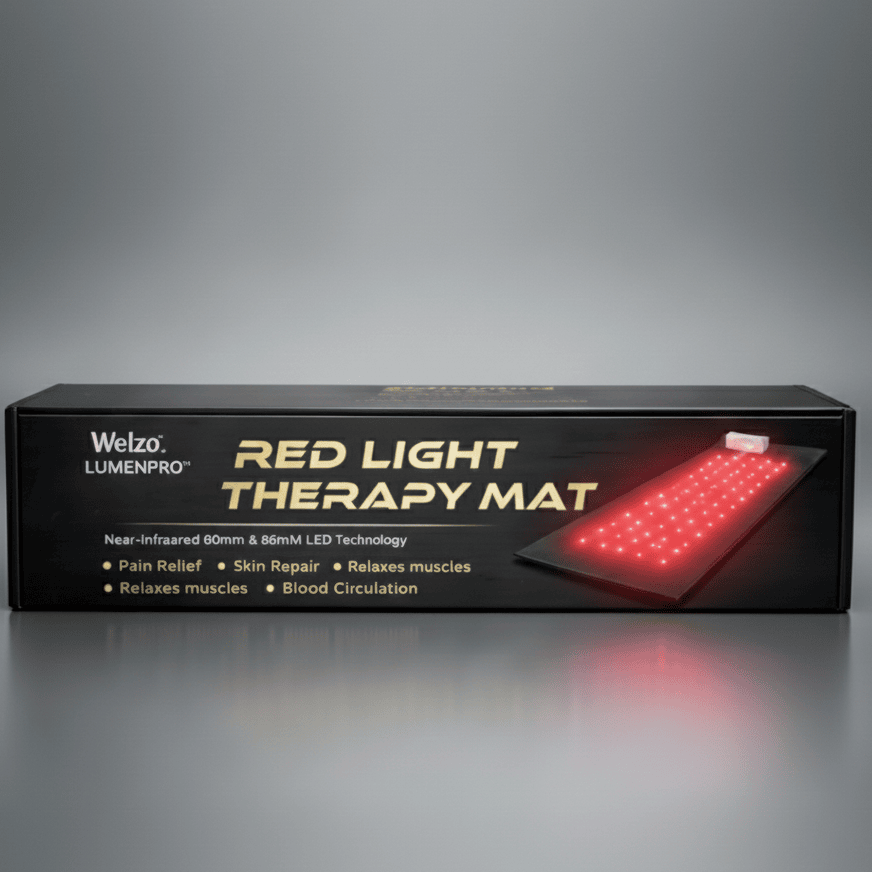 Welzo LUMENPRO™ Elite+ Full-Body Red Light Therapy Blanket (High-Density LED System) - 4