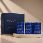 Welzo Ultra Purity Healthy Aging Stack NMN resveratrol astaxanthin
