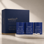 Welzo Ultra Purity Longevity and Cellular Support three-supplement bundle