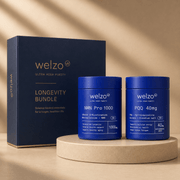 Welzo Ultra Purity Mitochondrial Performance Stack NMN PQQ