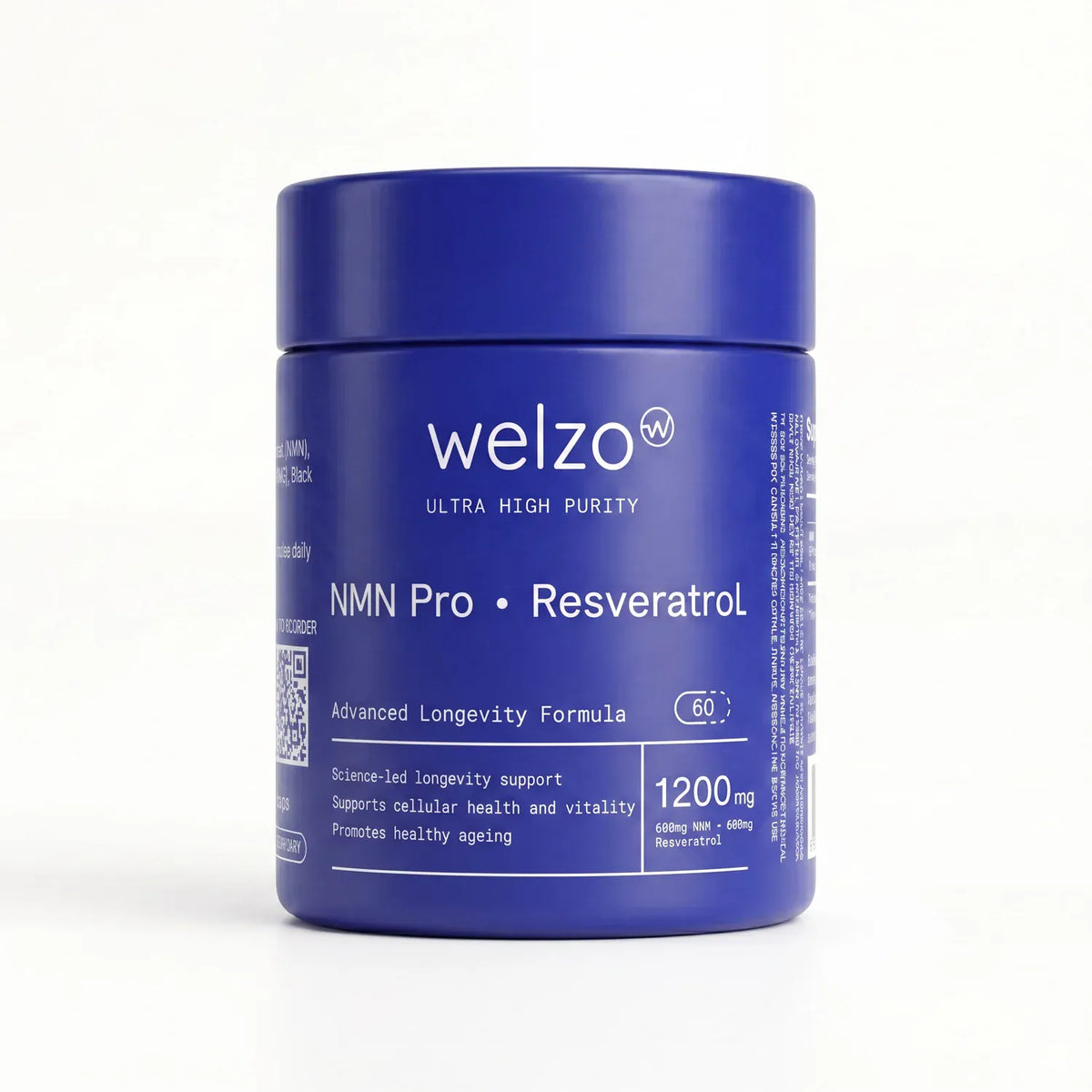 Welzo Ultra Purity NMN Pro range 300 to 1200mg NAD+ supplements – view 21