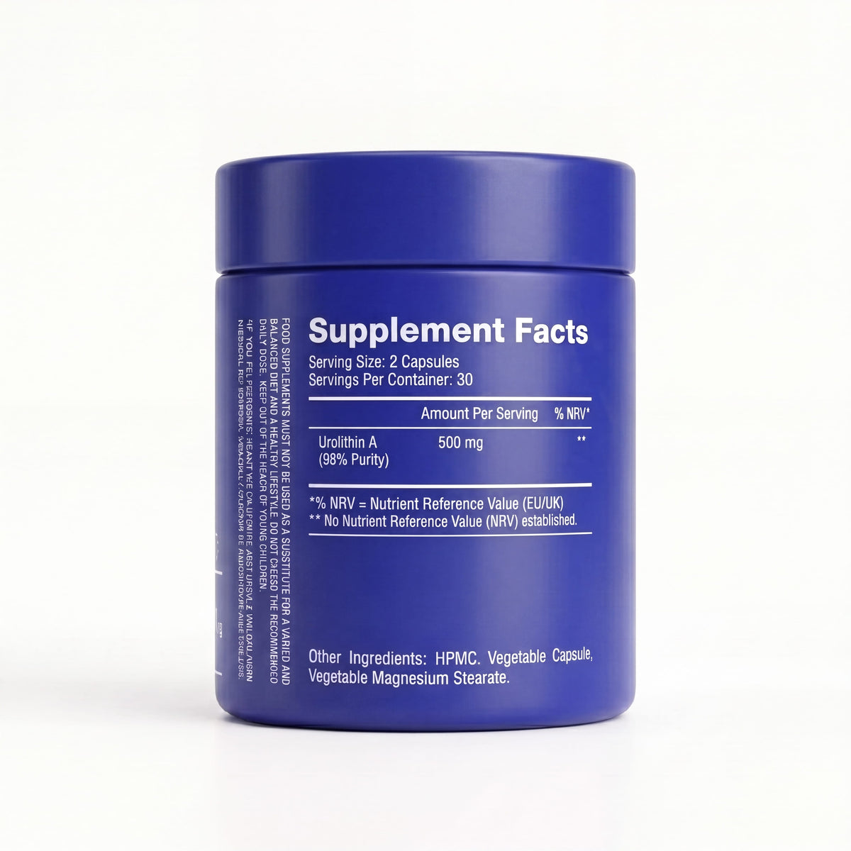 Welzo Ultra Purity Urolithin A 500mg mitochondrial health capsules – view 13