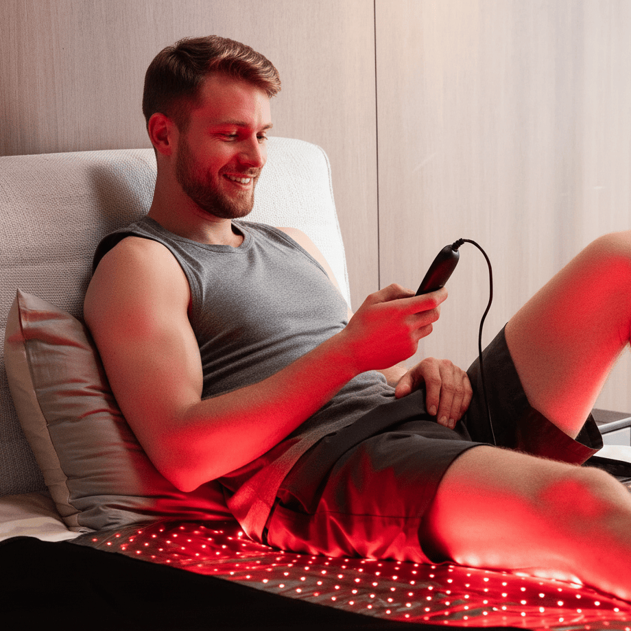 Welzo LUMENPRO™ Full-Body Red Light Therapy Blanket Bag | Near-Infrared 660nm & 850nm LED Recovery Mat - 11