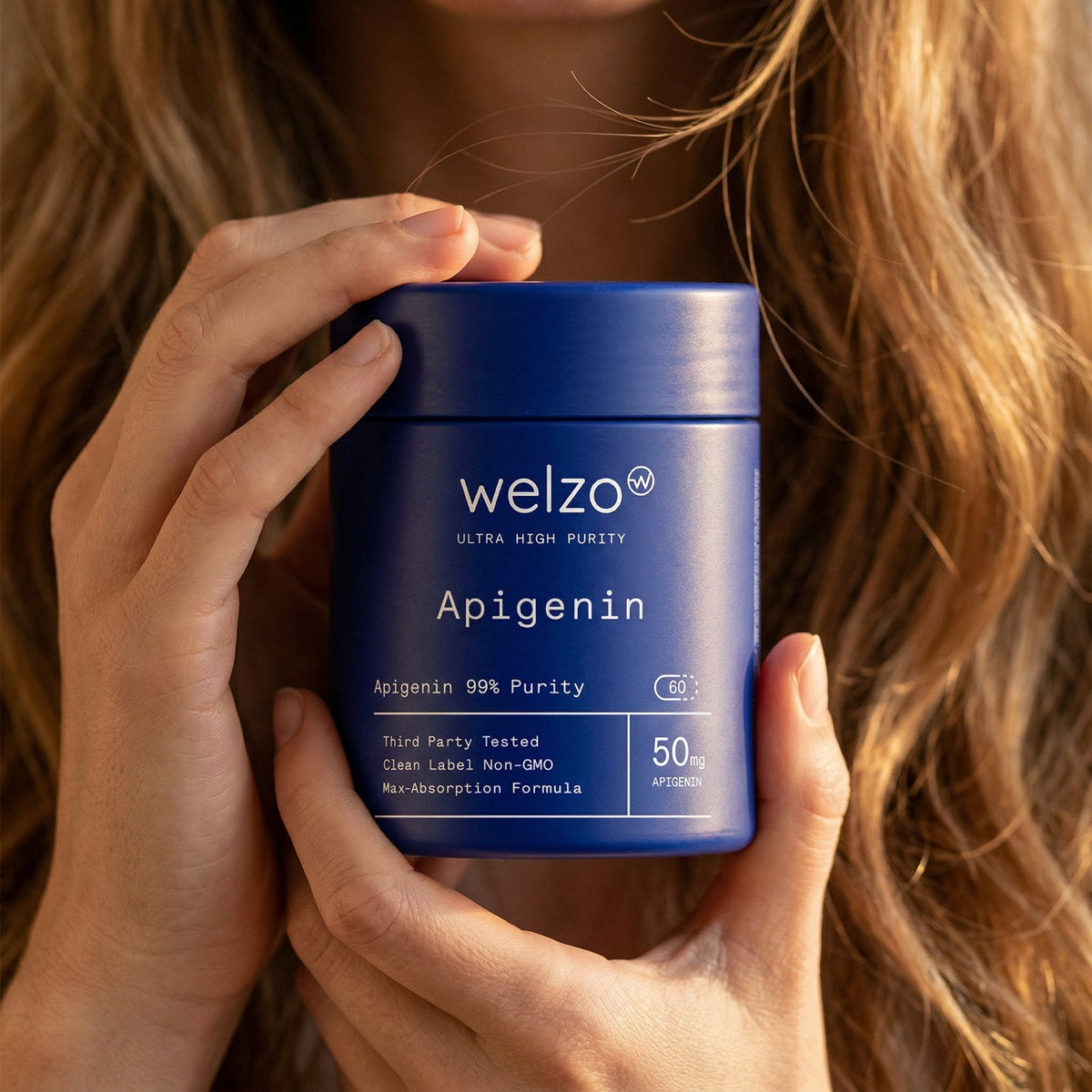 Welzo Ultra Purity Apigenin sleep support capsules – view 8