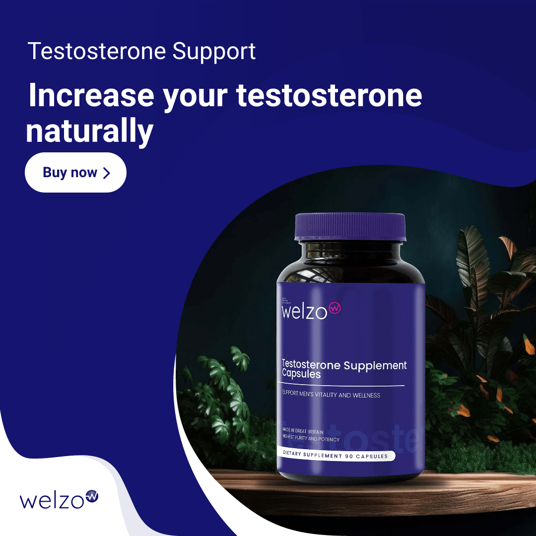 Welzo Ultra Purity TestoMax Testosterone Supplement (Maximum Strength) - 5