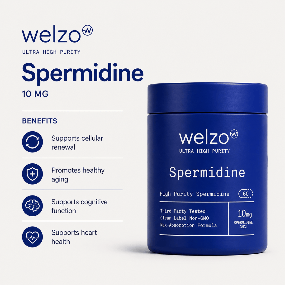 Welzo Ultra Purity BioHacker bundle NMN resveratrol spermidine – view 8