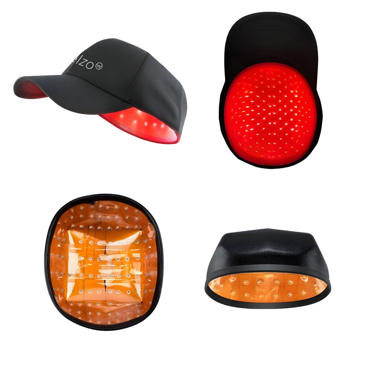 Red Light Infrared Hat Welzo Hair Growth Cap - 3