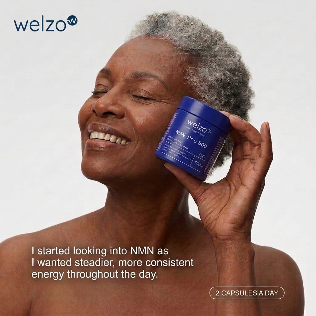 Welzo Ultra Purity NMN Pro 500mg daily NAD+ capsules – view 5