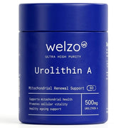 Welzo Ultra Purity Urolithin A 500mg mitochondrial health capsules